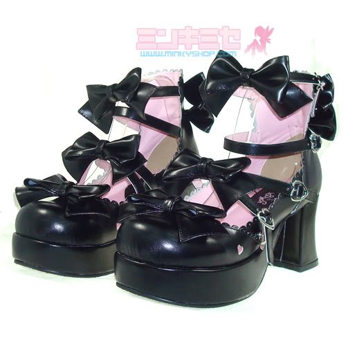 Classic Ribbon Lolita Shoes